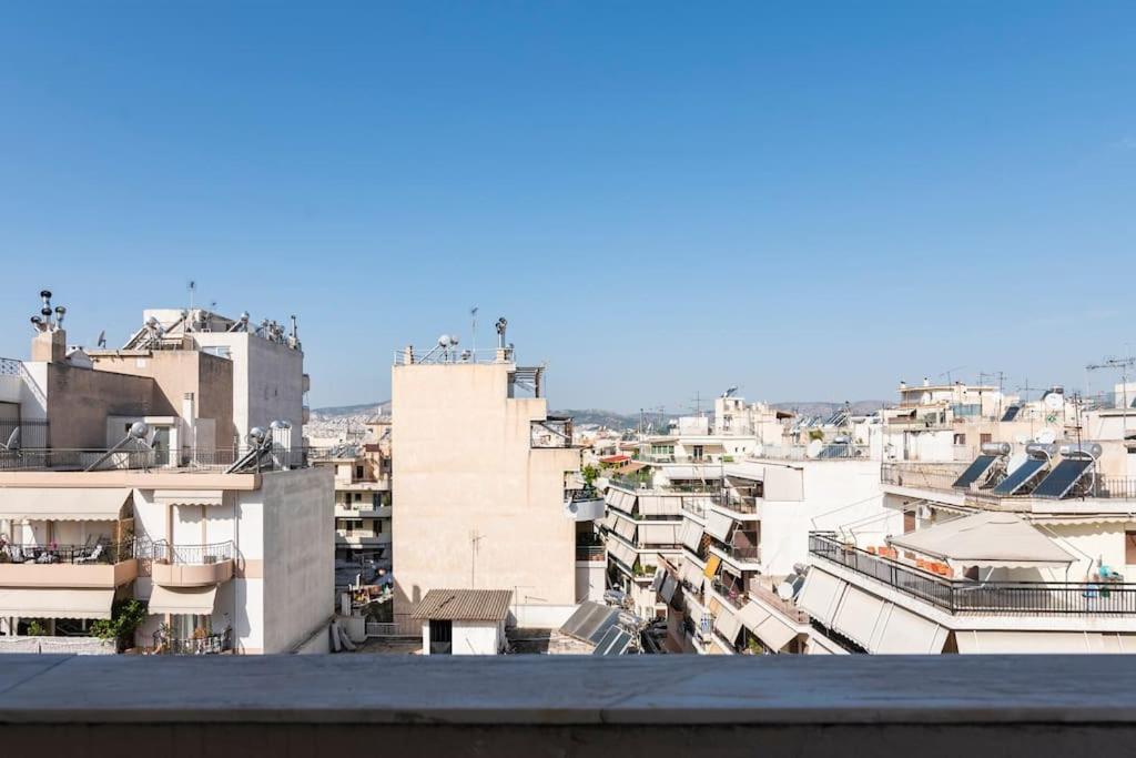 Top Floor Apartment At Petrolona With Big Balcony Atény Exteriér fotografie